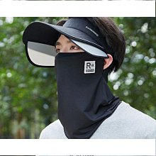 防曬帽男士夏季釣魚防紫外線帽子騎行遮臉太陽帽空頂遮陽帽-緻雅尚品 歷史價格詳細信息