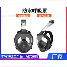 【締造】潛水面罩浮潛三寶全乾式可呼吸管成人全面鏡遊泳裝備 歷史價格詳細信息
