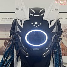 面具 cos面具 賽博朋克藍牙連接智能定制面具網紅同款吧蹦迪cosplay暗黑 歷史價格詳細信息