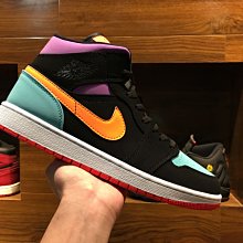 【Air Jordan 1 Mid GS “SPRITE”】藍綠 大童 時尚 休閒鞋 女款 歷史價格詳細信息