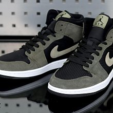 【NIKE】AIR JORDAN 1 MID 籃球鞋 男鞋 綠白-DQ8426301 歷史價格詳細信息