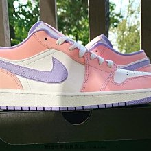AIR JORDAN 1 LOW AJ1 紫葡萄 電光紫 籃球鞋 板鞋 女鞋 554723-505 歷史價格詳細信息