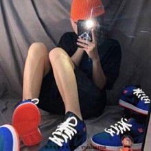 Air Jordan 1 Mid AJ1 黑藍橙 清新 皮革 文化 防滑 中筒 籃球鞋 554725-440 女鞋 歷史價格詳細信息