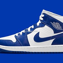 【代購】Nike Air Jordan 1 Mid 喬丹白藍休閒高幫運動鞋BQ6472-104 價格比較,價格查詢,歷史價格詳細信息