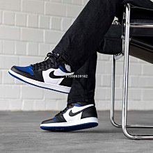 【代購】Air Jordan 1 OG White Royal 小閃電 高幫休閒運動鞋 555088-041-台之星代購 歷史價格詳細信息
