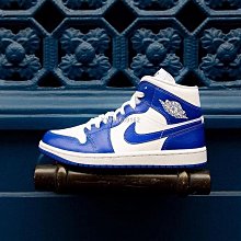 【代購】Nike Air Jordan 1 Mid 喬丹白藍休閒高幫運動鞋BQ6472-104 歷史價格詳細信息