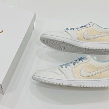 【代購】Nike Air Jordan 1 Low Canvas Grey Cream 灰藍 帆布 休閒鞋 DQ4151-500-台之星代購 價格比較,價格查詢,歷史價格詳細信息