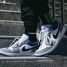 【代購】Nike SB Low X Air Jordan 1 AJ1 海軍藍 低幫休閒滑板鞋CJ7891-400 歷史價格詳細信息