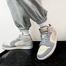 【代購】Nike Air Jordan 1 Mid 喬丹白藍休閒高幫運動鞋BQ6472-104 歷史價格詳細信息