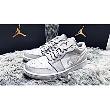 Air Jordan 1 Low White Black 白黑 AJ1 男鞋 休閒鞋 553558-132 歷史價格詳細信息