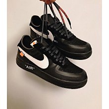 OFF-WHITE x Air Force 1 藝術館限定不同於 “The Ten” 系列的聯名鞋型 北卡藍 低幫運動板 歷史價格詳細信息