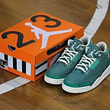 Nina Chanel Abney x W Air Jordan 3 Bicoastal 麂皮綠 女鞋 休閒鞋 FZ7974-300 歷史價格詳細信息