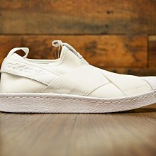 ADIDAS 女 SUPERSTAR SlipOn 休閒鞋 經典 復古 套穿 三葉草 - GZ8399 歷史價格詳細信息