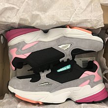 女鞋 BEETLE ADIDAS FALCON W 黑橘粉 老爹鞋 復古 厚底  BB9173 25 26 價格比較,價格查詢,歷史價格詳細信息