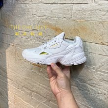 Adidas  FALCON RX W 全白 百搭 魔術貼 厚底 耐磨 運動 跑步 慢跑鞋 EE5110 女鞋 歷史價格詳細信息