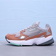 Adidas Originals Falcon W 復古 麂皮 黑粉灰白 慢跑鞋 老爹鞋 女鞋 BB9173 歷史價格詳細信息