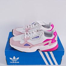 Adidas  FALCON RX W 全白 百搭 魔術貼 厚底 耐磨 運動 跑步 慢跑鞋 EE5110 女鞋 歷史價格詳細信息