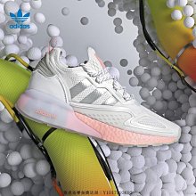 ADIDAS ORIGINALS ZX ALKYNE  白藍粉 拼接 元素 透氣 厚底 耐磨 慢跑鞋 FV9506 男女 歷史價格詳細信息
