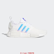 【老夫子】Adidas NMD R1 J White 白紫 H03213鞋 歷史價格詳細信息