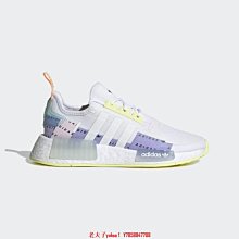 【老夫子】Adidas NMD R1 J White 白紫 H03213鞋 價格比較,價格查詢,歷史價格詳細信息