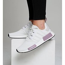 adidas 休閒鞋 NMD R1 白 紫 BOOST 反光 炫光 男鞋 女鞋 小白鞋 百搭款【ACS】 FZ0035 歷史價格詳細信息