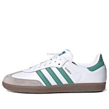 【ADIDAS】SAMBA OG 男女 休閒鞋 白綠-IG1024 歷史價格詳細信息