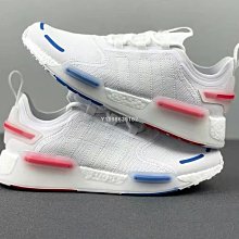 【代購】Adidas NMD_V3 黑粉藍 休閒跑鞋 男女款 GX3378-台之星代購 歷史價格詳細信息