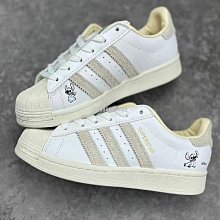 adidas 休閒鞋 Superstar 米白 灰 藍 小飛象 Dumbo 男女鞋【ACS】 IE5880 歷史價格詳細信息