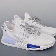 【代購】Adidas Original NMD_R1.V2 白黑 休閒百搭運動慢跑鞋 FV9022-台之星代購 歷史價格詳細信息