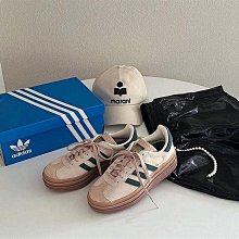 Adidas Originals Gazelle W 德訓鞋 板鞋 麂皮 復古 米綠 IF3235 棕粉 IF3233 歷史價格詳細信息