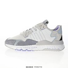 【小熊海外購】adidas Nite Jogger 灰藍 夜行者 高彈 爆米花 舒適 運動 跑步 慢跑鞋 FX6835 男鞋 歷史價格詳細信息