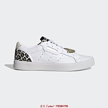 ADIDAS SLEEK 女休閒經典鞋 EF4935 白 歷史價格詳細信息