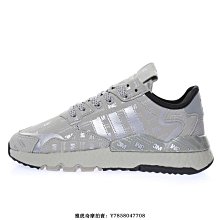 【小熊海外購】adidas Nite Jogger 灰藍 夜行者 高彈 爆米花 舒適 運動 跑步 慢跑鞋 FX6835 男鞋 歷史價格詳細信息