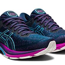 【asics 亞瑟士】慢跑鞋 Gel-Kayano 27 反光 女鞋 亞瑟士 運動 旗艦款 高支撐 馬拉松 藍 紫(1012B003400) 歷史價格詳細信息