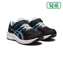 Asics Contend 8 Ps [1014A258-006] 中童 運動鞋 休閒 透氣 舒適 黏扣帶 穿脫方便 藍 歷史價格詳細信息