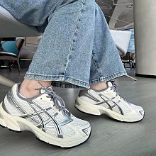 Asics Gel-1130 1202A164-116 女 休閒鞋 運動 復古 舒適 緩震 支撐 亞瑟士 米白 銀 歷史價格詳細信息