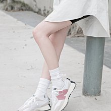 NEW BALANCE 327 粉紅 粉白 大N 麂皮 復古 休閒 慢跑鞋 NB327 女鞋 歷史價格詳細信息