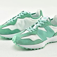 【實拍】NEW BALANCE 327 白灰 麂皮 復古 休閒 慢跑鞋 NB327 男女鞋 歷史價格詳細信息