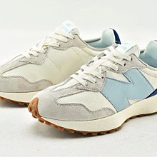【實拍】NEW BALANCE 327 白灰 麂皮 復古 休閒 慢跑鞋 NB327 男女鞋 歷史價格詳細信息