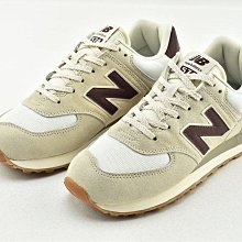 New Balance 574 米白粉 B楦 焦糖底 麂皮 運動鞋 女款 NO.J0976【新竹皇家 WL574SAY】 歷史價格詳細信息