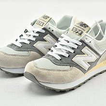 【實拍】NEW BALANCE 574 慢跑鞋 NB574 深藍 白綠 膠底 復古 麂皮 女鞋 歷史價格詳細信息