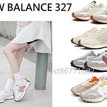 NEW BALANCE 327 粉紅 粉白 大N 麂皮 復古 休閒 慢跑鞋 NB327 女鞋 歷史價格詳細信息