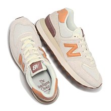 New Balance 男女 米橘 樂高配色 拼接 麂皮 復古 運動 慢跑 休閒鞋​ML574DRU 歷史價格詳細信息