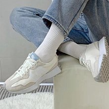 【BETOO潮鞋】New Balance 327 B楦 麂皮 奶茶色 休閒鞋 奶油白  WS327BV 價格比較,價格查詢,歷史價格詳細信息