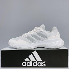 adidas 網球鞋 GameCourt 2 W 女鞋 白 灰 硬地 緩衝 基本款 愛迪達 HQ8476 歷史價格詳細信息