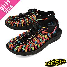 =CodE= KEEN UNEEK SLICE FADE SANDALS編織彈性綁繩涼鞋(灰咖啡)1014620 拖鞋男 歷史價格詳細信息