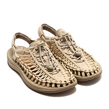 =CodE= KEEN UNEEK SLICE FADE SANDALS編織彈性綁繩涼鞋(灰咖啡)1014620 拖鞋男 歷史價格詳細信息
