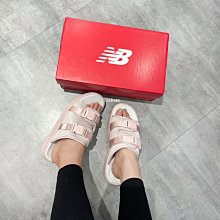 現貨 iShoes正品 New Balance 330 女鞋 粉 拖鞋 涼拖鞋 休閒 日系 運動拖 SDL330PK D 歷史價格詳細信息