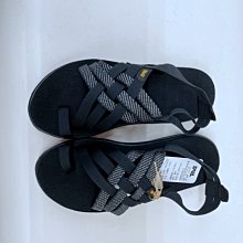 Teva 夾腳涼鞋 VOYA Strappy 黑灰 女鞋 交叉織帶 快乾設計 記憶鞋床 【ACS】 1099271HBK 歷史價格詳細信息