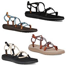 Teva 涼鞋 Voya Infinity 女鞋 黑 彈性鞋繩 記憶鞋床 超輕量 耐磨 外出 羅馬鞋 1019622BLK 歷史價格詳細信息